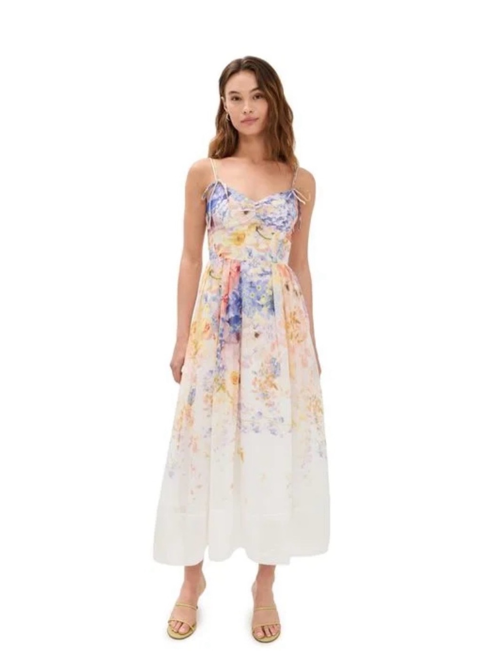 En Saison Pastel Floral Maxi Dress
